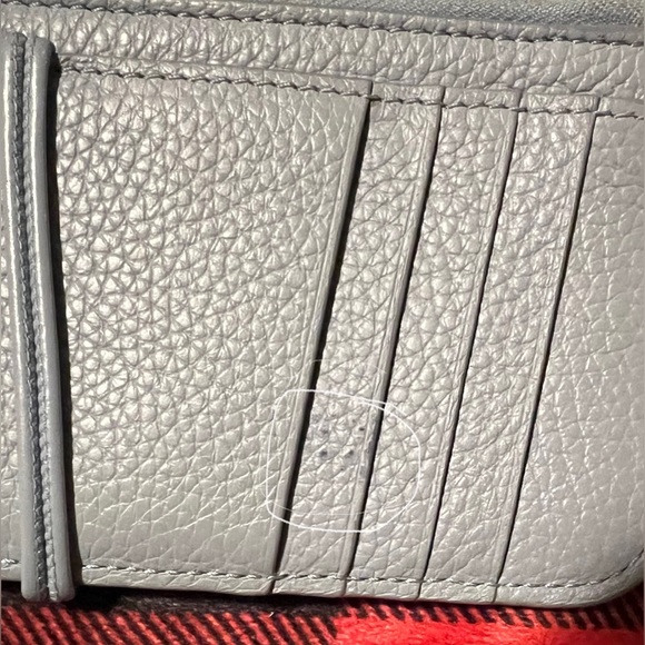 EUC Chloé Malou Small Wallet in shady blue with box and dust bag - Picture 8 of 15